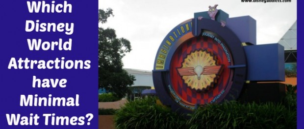 Which Walt Disney World Attractions Have Minimal Wait Times?