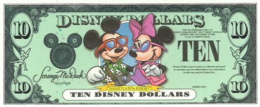 Are Disney Dollars Still Available