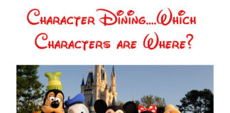 character dining
