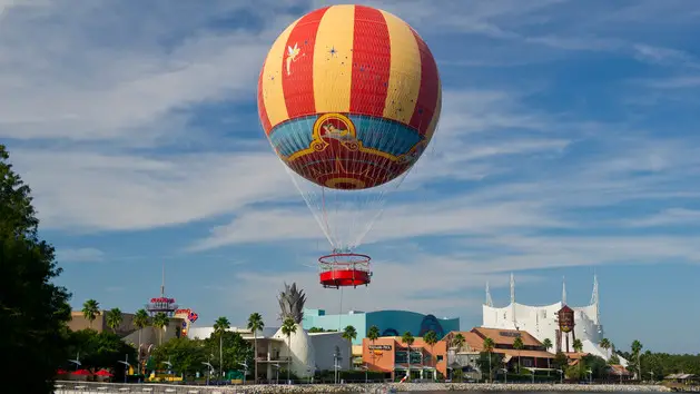 Disney's Aerophile Hot Air Balloon Will Take You to New Heights