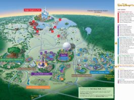 Map WDW Resort