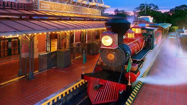 Walt Disney World Steam Train