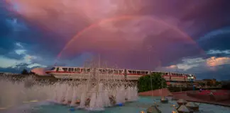Disney Rainbow Monorail