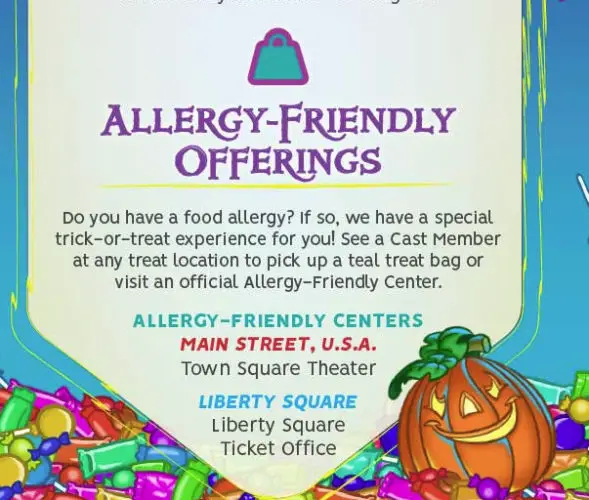 Does Mickey's Not-So-Scary Halloween Party Accommodate Guests With Food Allergies? 1