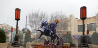 Headless Horseman Statue
