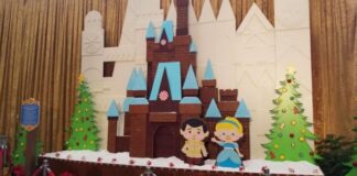 Cinderella Castle Gingerbread