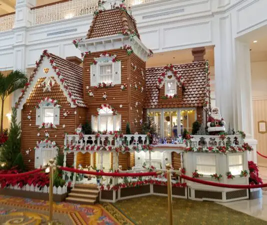 Grand Floridian Gingerbread