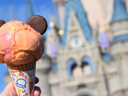 Ice Cream Cone with Mouse Ears