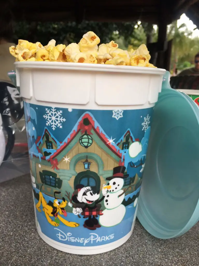 New Christmas Popcorn Buckets and More Have Popped up at Walt Disney World