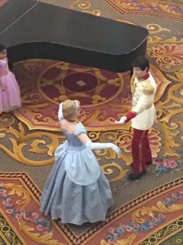 Cinderella and Prince Charming waltz