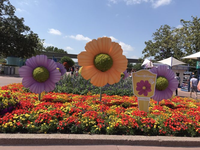 Epcot Flower & Garden Festival Food Booth Menus 1