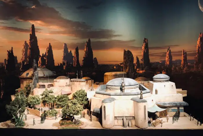 Star Wars Land 3D model opening in 2019