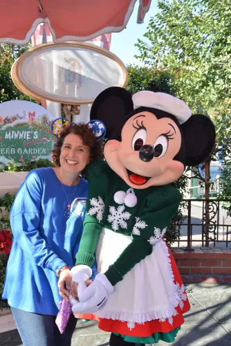 Minnie Mouse Meet-n-Greet at Plaza Inn Disneyland