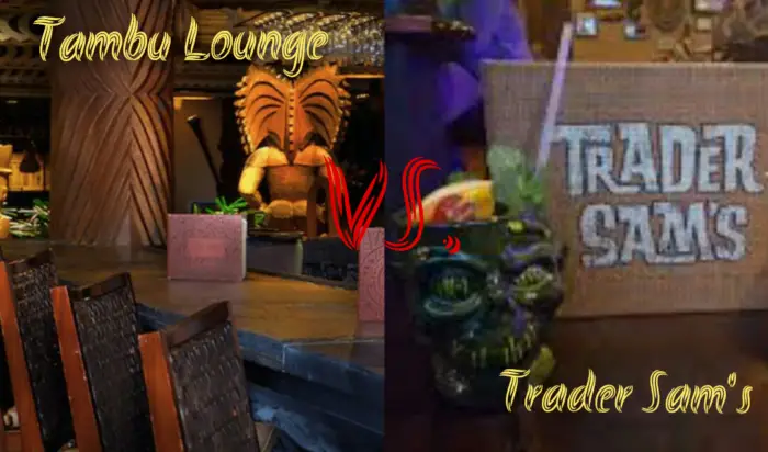 Tambu Lounge vs Trader Sam's 