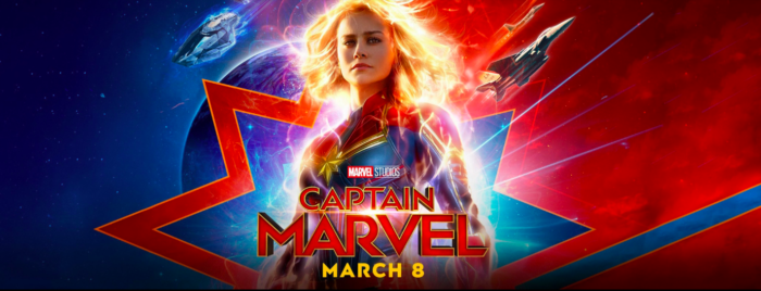 Captain Marvel in Theaters March 8