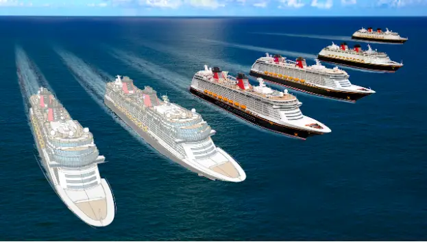 Disney Cruise Line Fleet