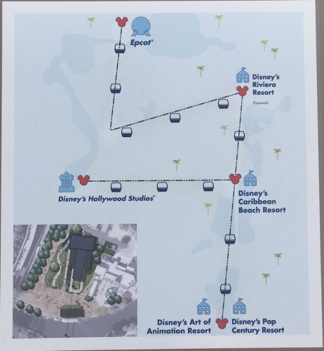 Skyliner Map