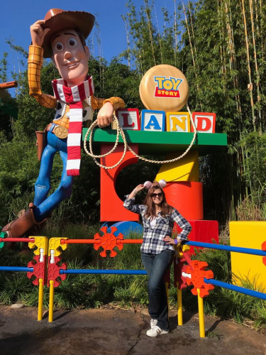 Toy Story Land Welcome sign