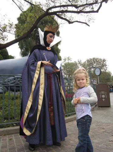 The Evil Queen in Disneyland