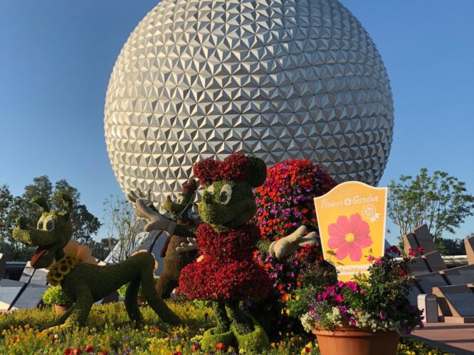 Epcot Flower and Garden Festival Food Booth Menus