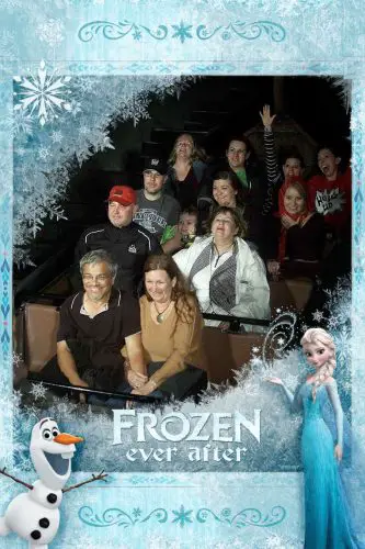 PhotoPass photo on Frozen Ever After 