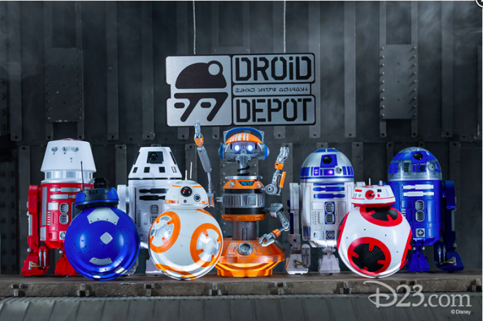Star wars land droid depot