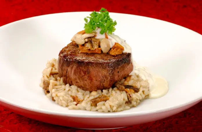 Filet and Risotto