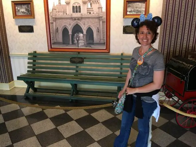 Griffith Park Bench Disneyland history