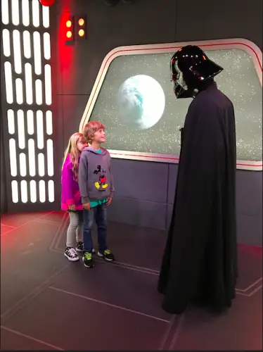 Darth Vader in Disneyland