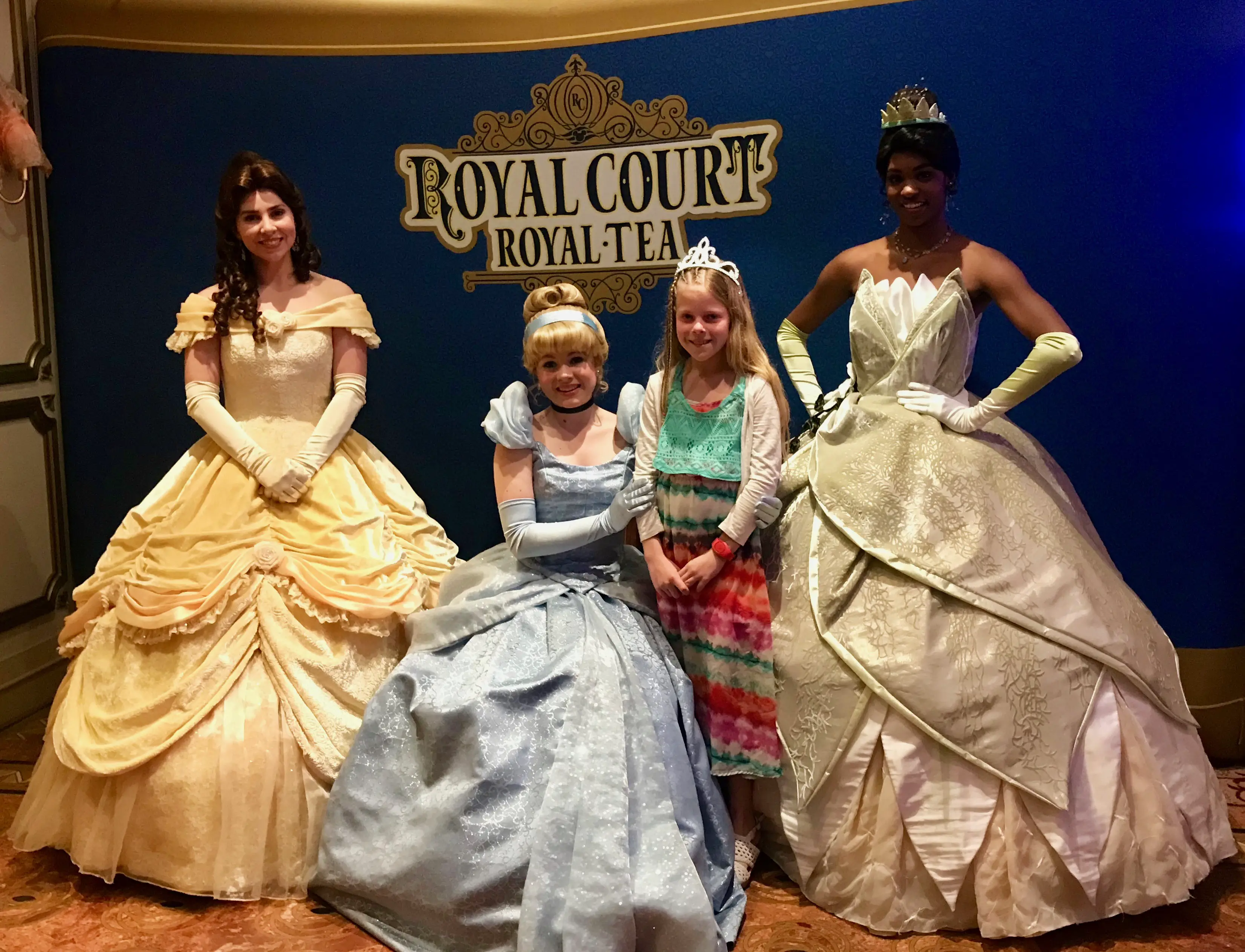 Royal Court Royal Tea picture with princesses
