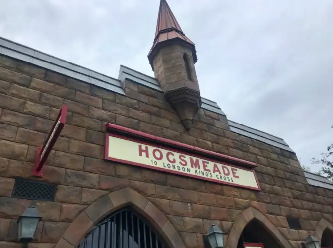 Hogsmeade Station Sign 