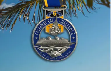 Castaway Cay Challenge Medal