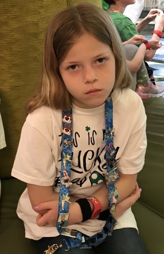 My daughter Sick on the Disney Cruise