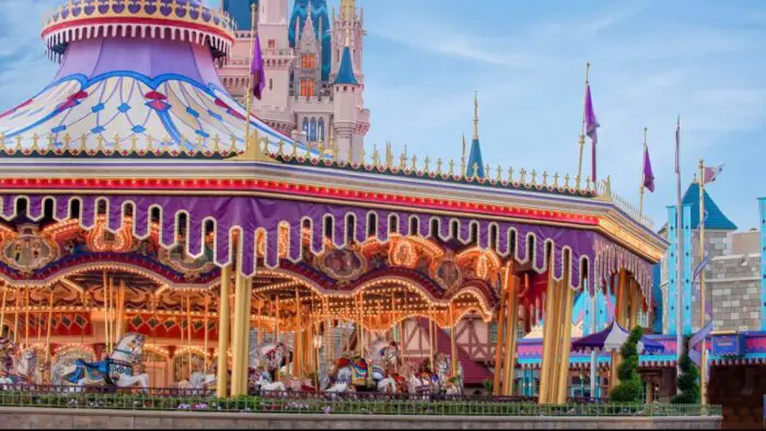 Cinderella's Golden Carrousel to Prince Charming Regal Carrousel: Backstory
