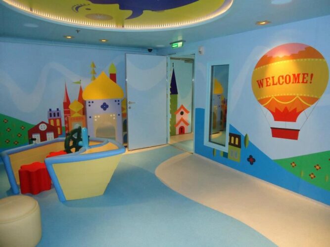 Disney Cruise It's a small world nursery
