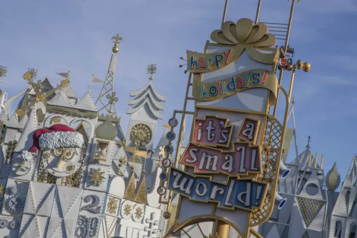 Disneyland's "it's a small world" Holiday Fun Facts 1