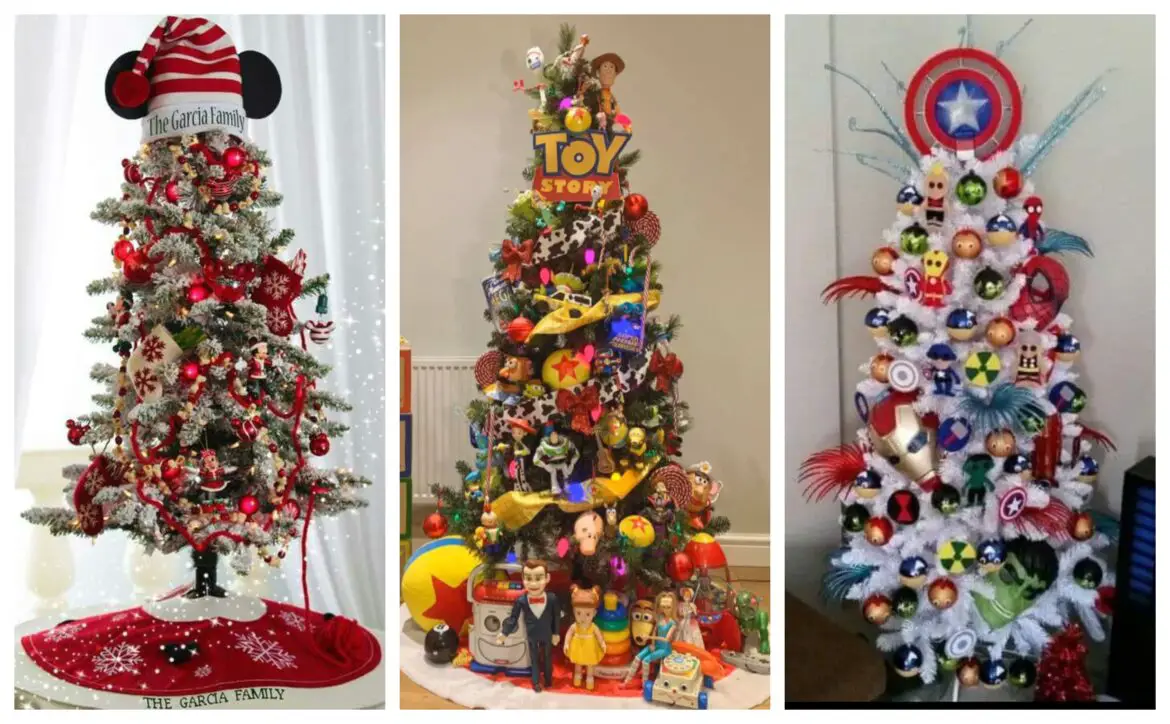 Celebrate the Holidays with a Disney Themed Christmas Tree