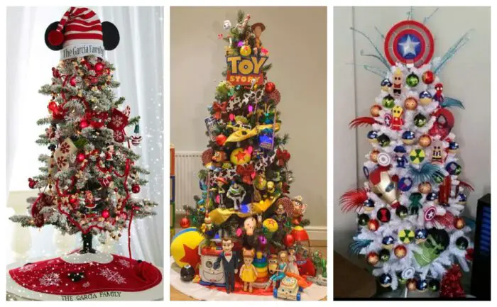 Disney Themed Christmas Trees
