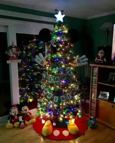 Celebrate the Holidays with a Disney Themed Christmas Trees 3