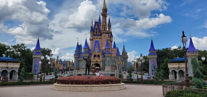 Cinderella castle changes 50th anniversary