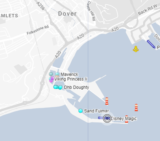 Where are the Disney Cruise Line Ships right now? 3