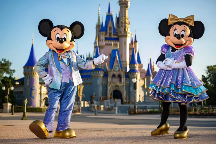 Mickey and Minnie 50th anniversary