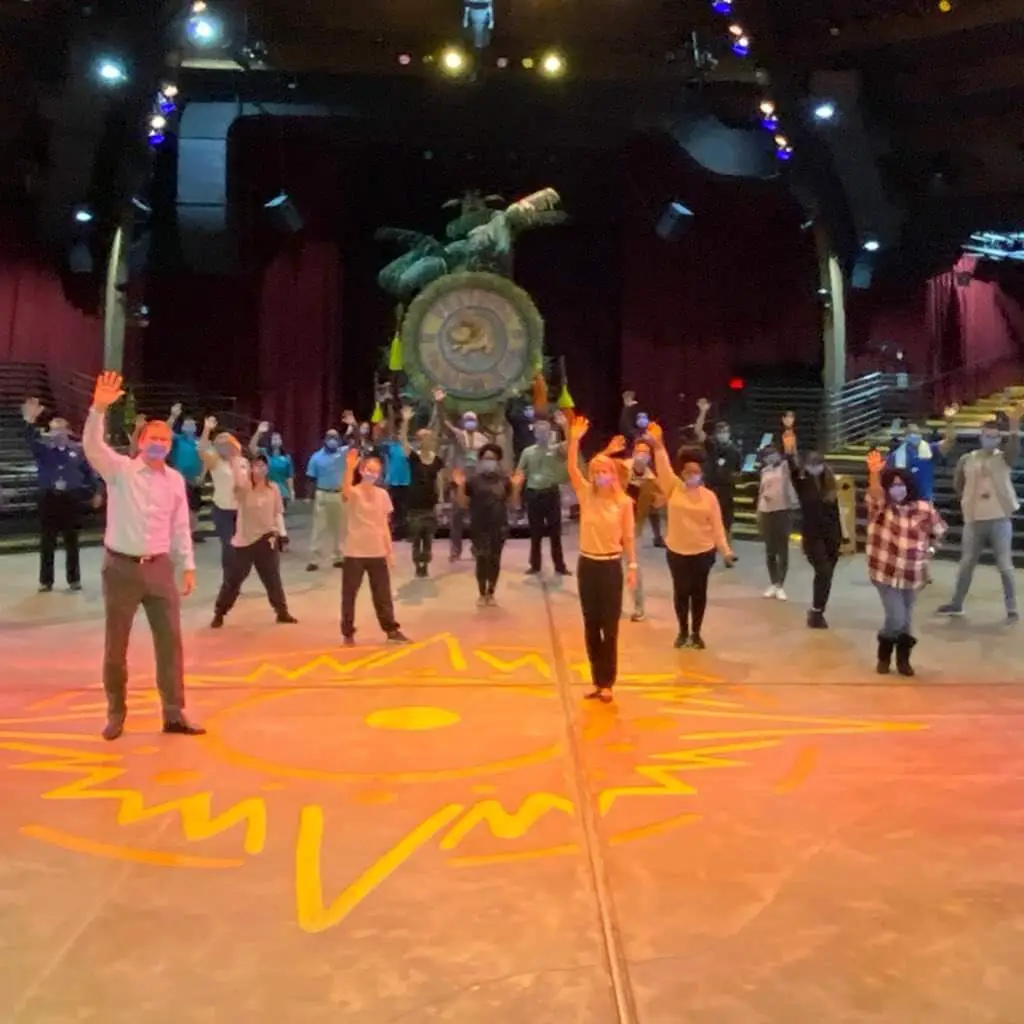Rehearsals have begun for Disney’s Animal Kingdom “A Celebration of Festival of the Lion King” 3
