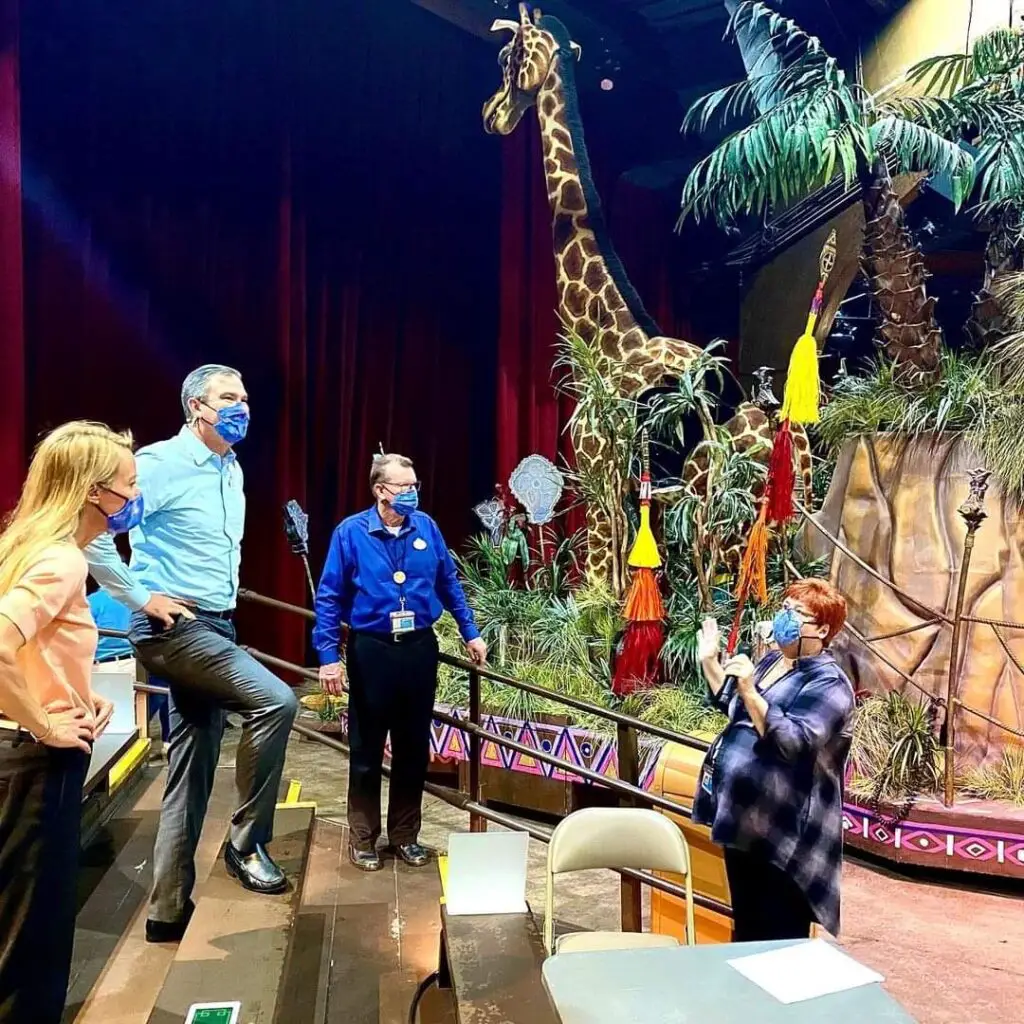 Rehearsals have begun for Disney’s Animal Kingdom “A Celebration of Festival of the Lion King” 2