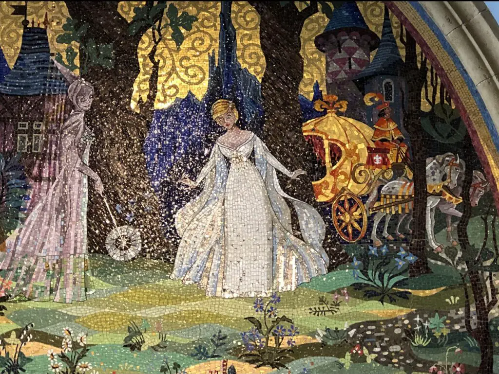 Exploring Cinderella Castle’s Mosaic Murals 4