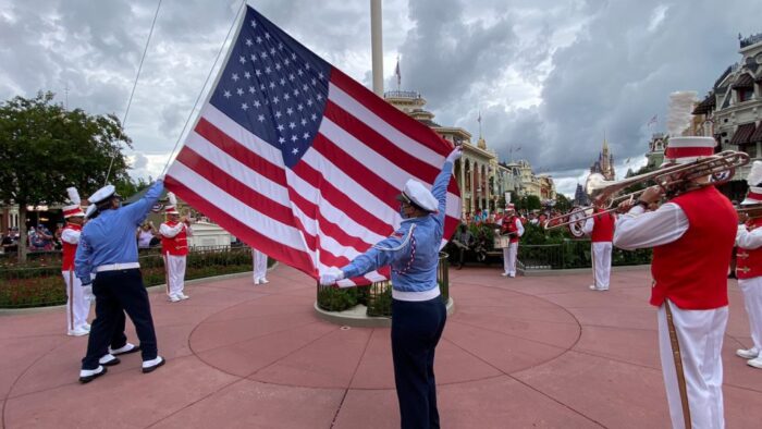 Disney Flag Ceremony