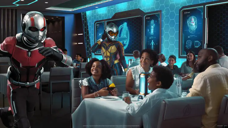 Marvel Stars Assemble for First-of-its-Kind Dining Adventure Aboard the Disney Wish 3