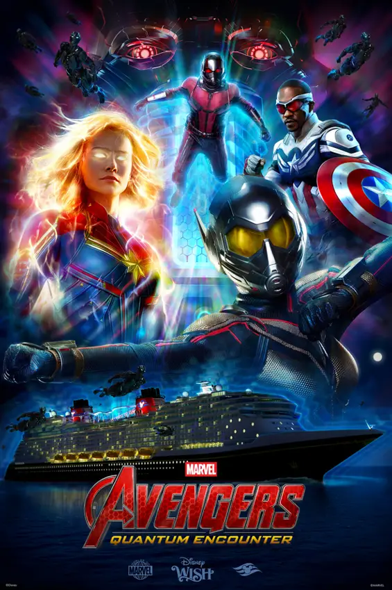 Marvel Stars Assemble for First-of-its-Kind Dining Adventure Aboard the Disney Wish 2