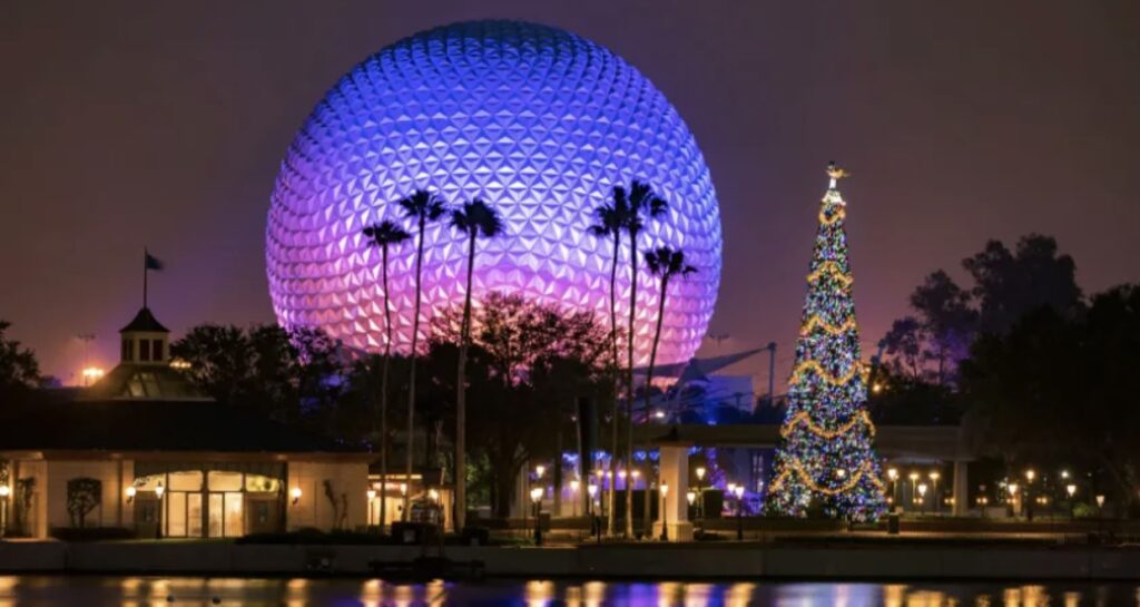 Celebrating the arrival of Epcot’s International Festival of the Holidays 1