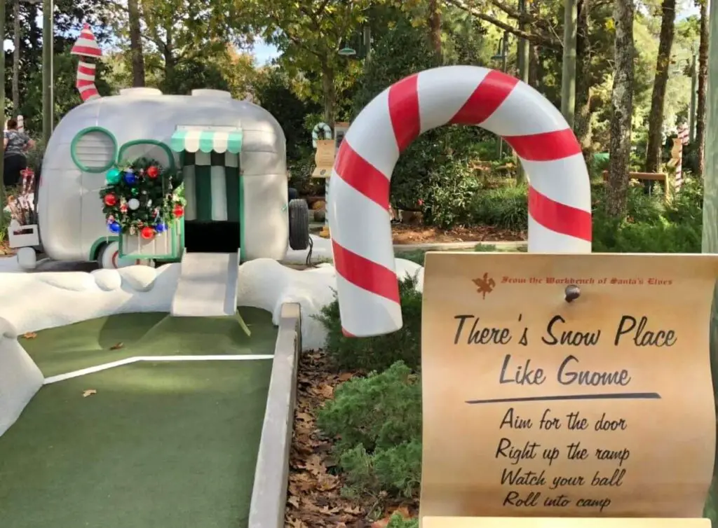 Why You Should Visit Winter Summerland: Disney’s Christmas Themed Mini Golf 3